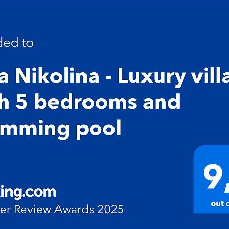 Villa Nikolina - Luxury Villa With 5 Bedrooms And Swimming Pool Vodnjan Dış mekan fotoğraf